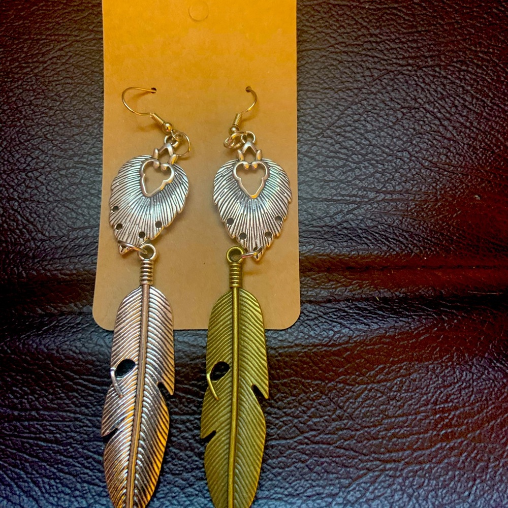 Handmade charm earrings